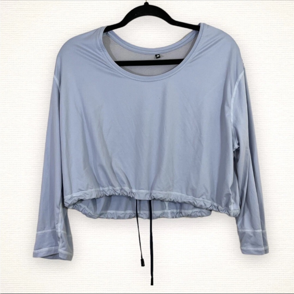 Woman's P'tula Small Molly Freestyle Cinch Athletic Top Blue